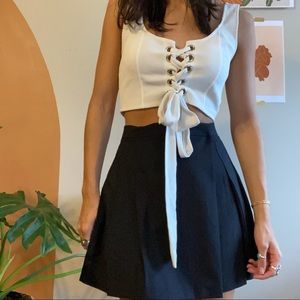 forever 21 lace up top